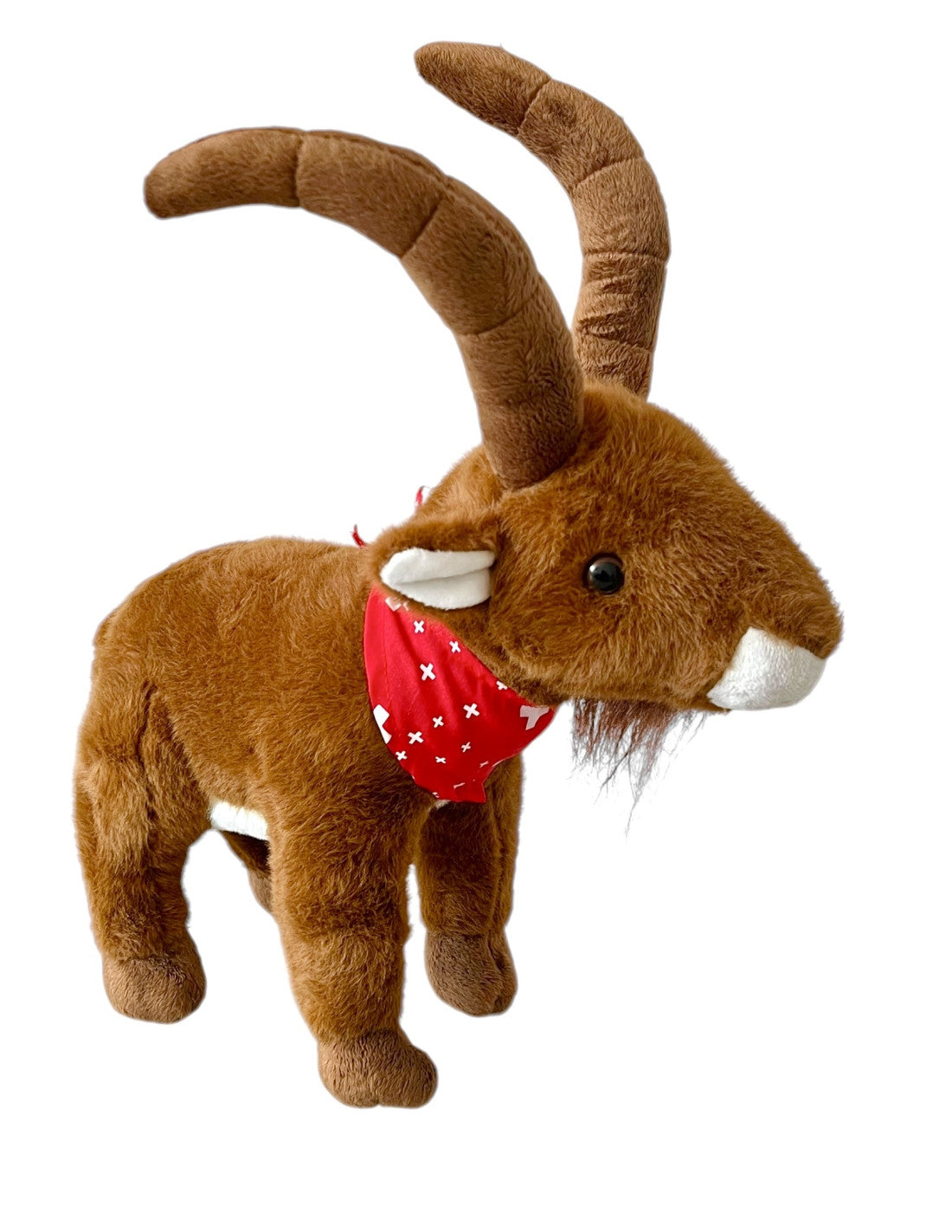 PLÜSCHTIER ZIEGE SCHWEIZ 25CM SOUVENIR