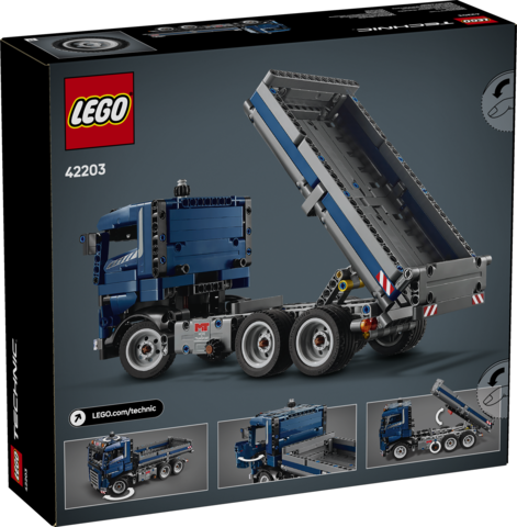 AUTOCARRO CON CASSONE RIBALTABILE - TECHNIC 42203 - LEGO