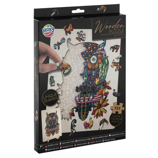 HOLZPUZZLE EULE – 133 TEILE
