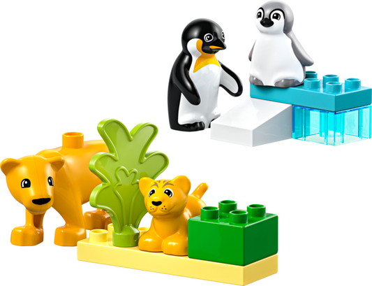 FAMILLES D'ANIMAUX : LIONS ET PINGOUINS - DUPLO 10442 - LEGO