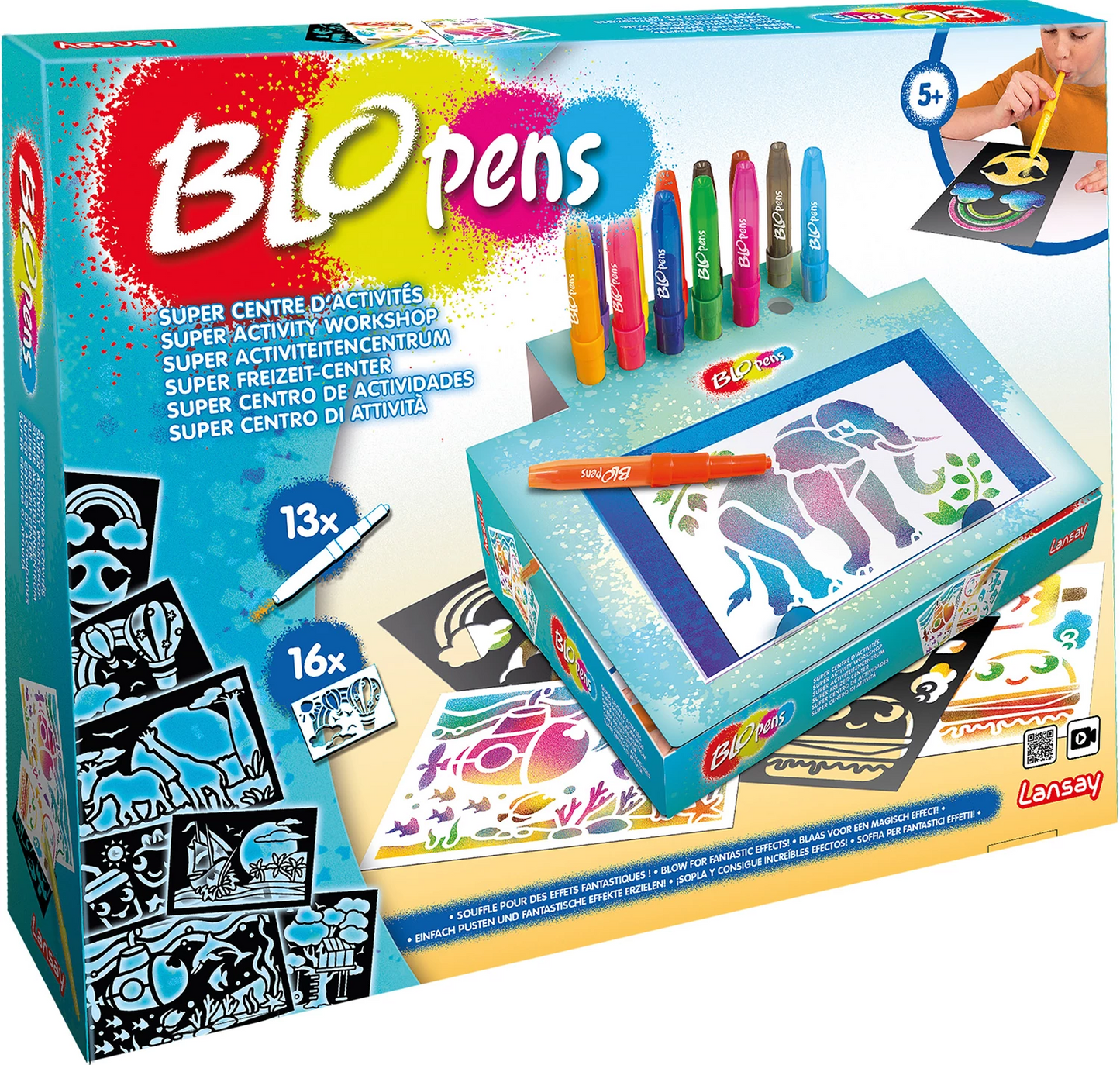 SET DE STYLOS À SOUFFLER XL - BLOPENS