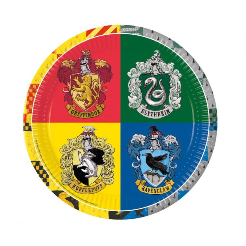 8 ASSIETTES HARRY POTTER - AMSCAN