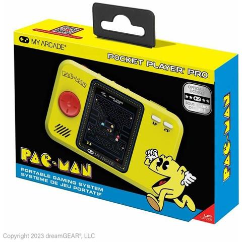 RETRO POCKET PLAYER PACMAN