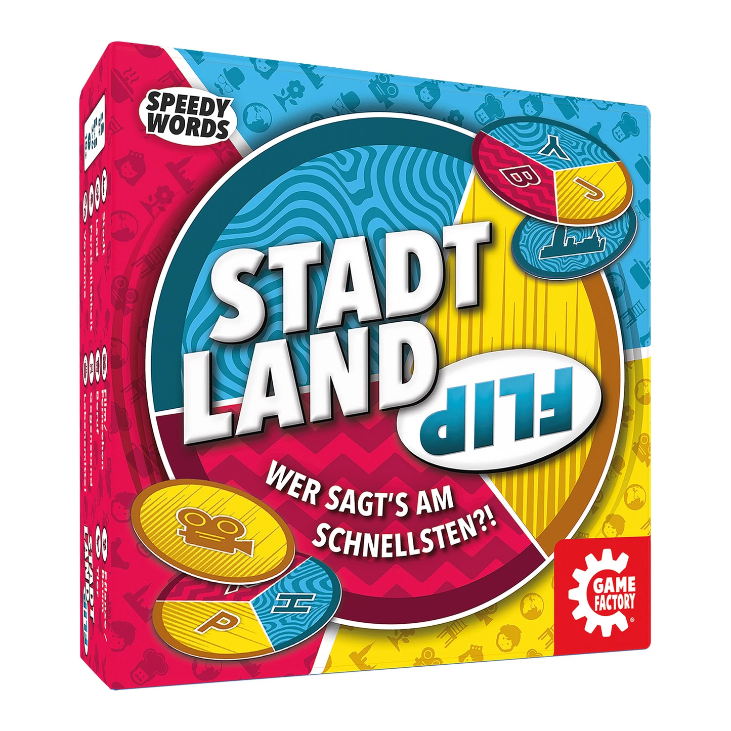 STADT LAND FLIP - GAME FACTORY - MEHRSPRACHIG
