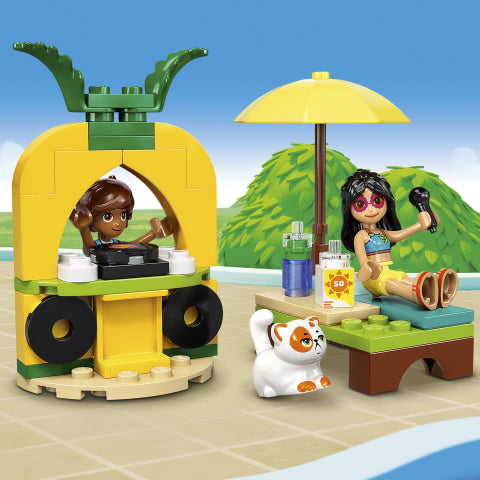 PISCINE PARTY AVEC UNE LICORNE ET UN FLAMANT ROSE - FRIENDS 42658 - LEGO