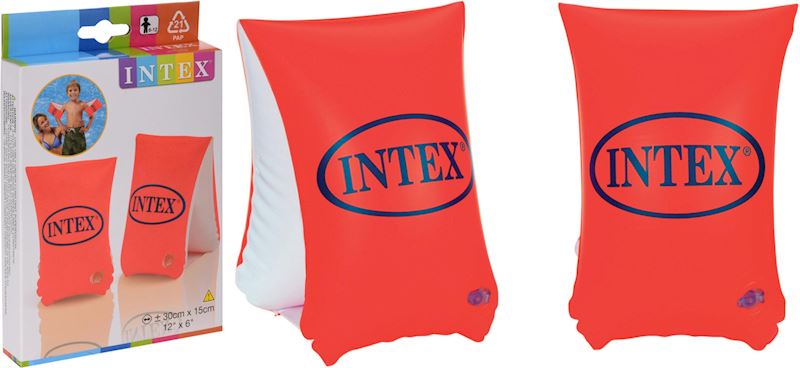 COPPIA DI BRACCIOLI DA NUOTO ARANCIONI - INTEX