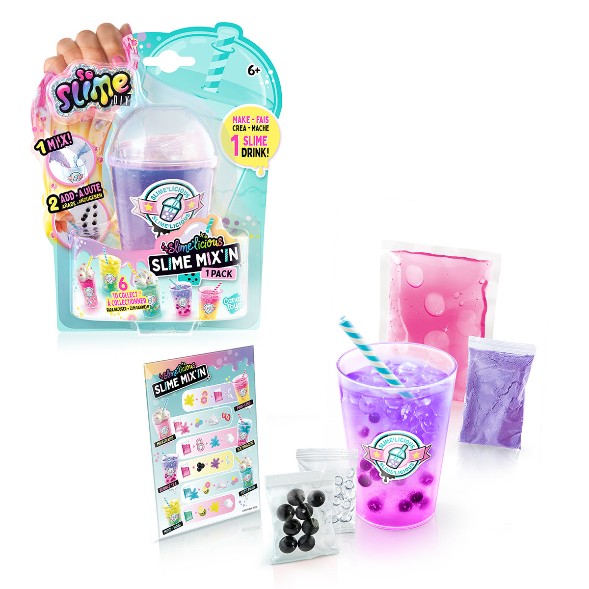 SLIME DRINKS 1 PACK - CANAL TOYS