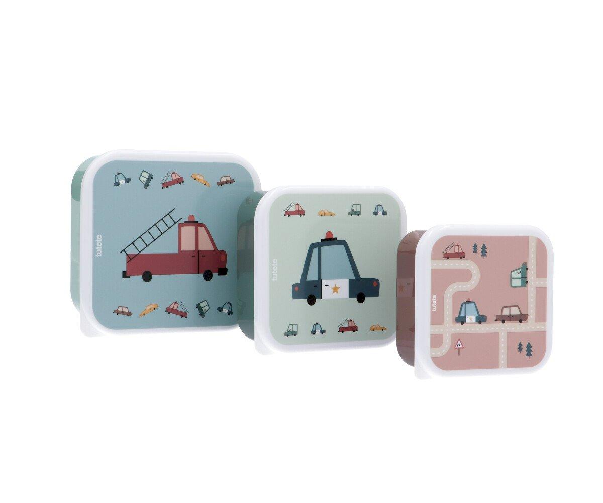 LUNCHBOX-SET AUTOS - TUTETE