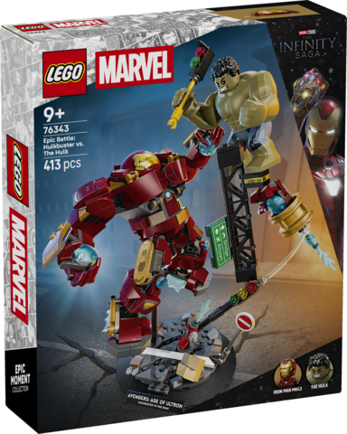 BATAILLE ÉPIQUE HULKBUSTER - SUPER HEROES 76343 - LEGO