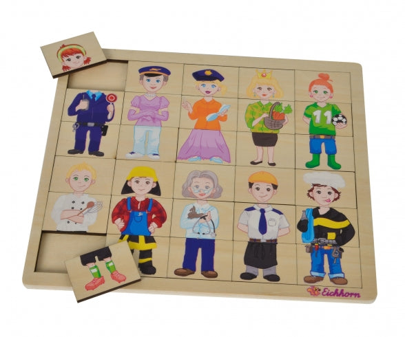 JEU D'ENCASTRER MIX & MATCH - EICHHORN