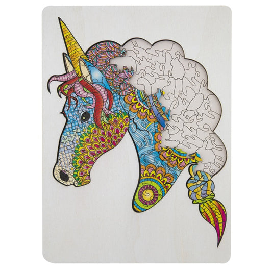 HOLZPUZZLE EINHORN - 137 TEILE