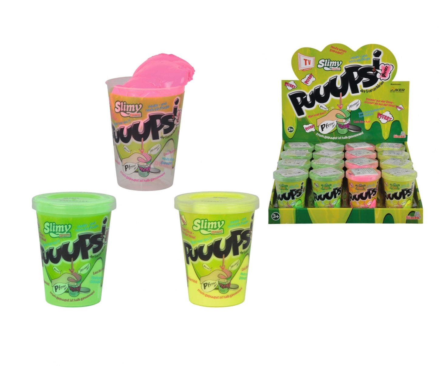 PUUUPSI SLIME ASSORTITO - SLIMY SWISS