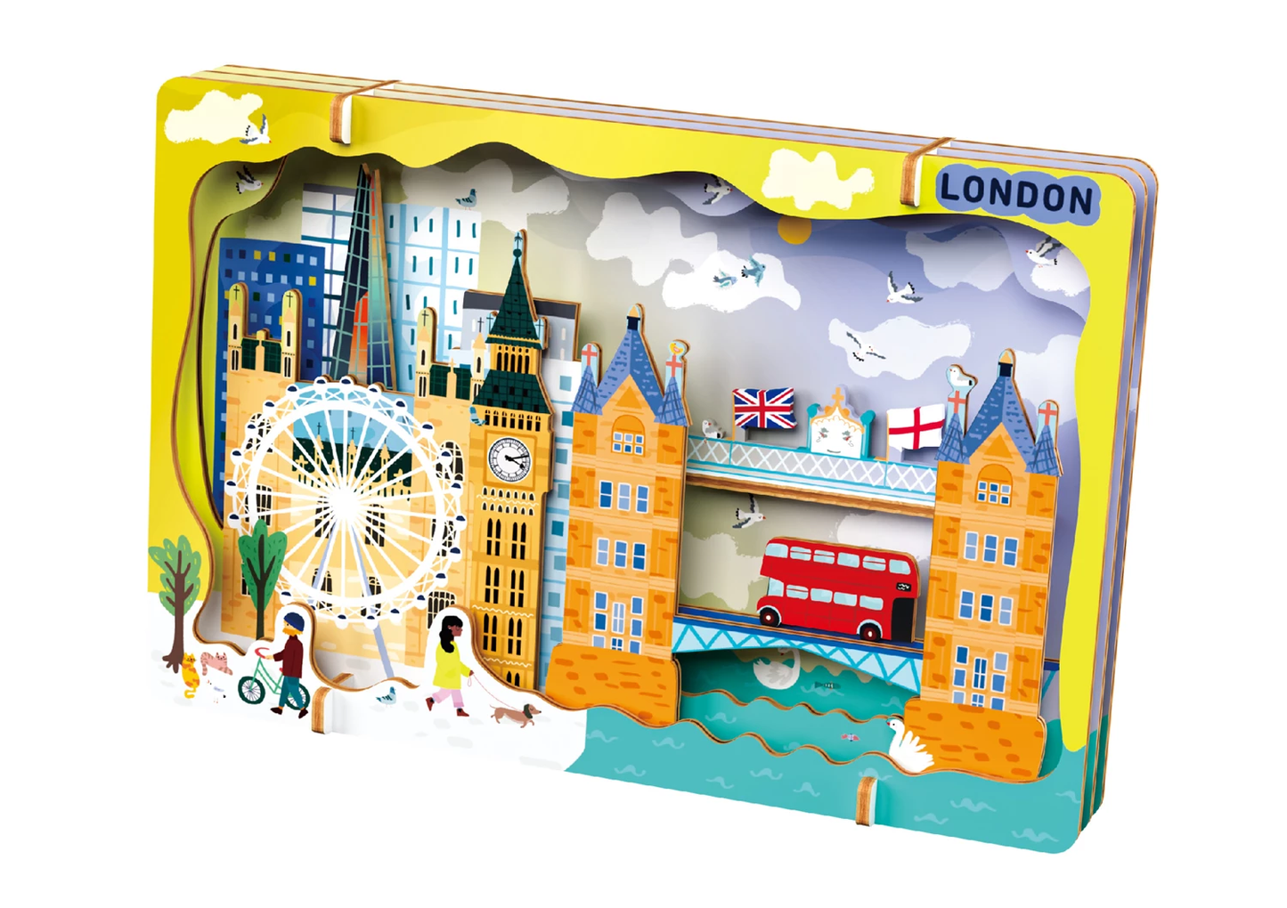 3D BASTELSET LONDON - AVENIR