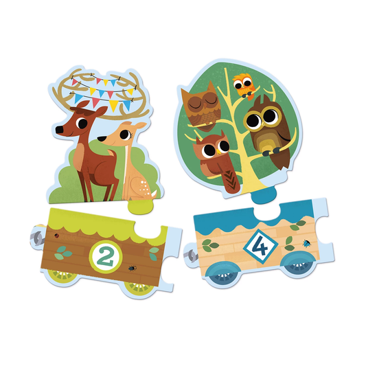 DUO-PUZZLE - ICH ZÄHLE - DJECO