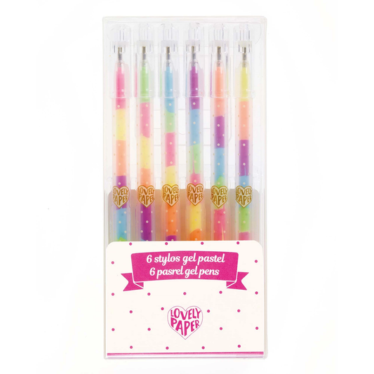 6 PASTELL-GELSTIFTE - DJECO