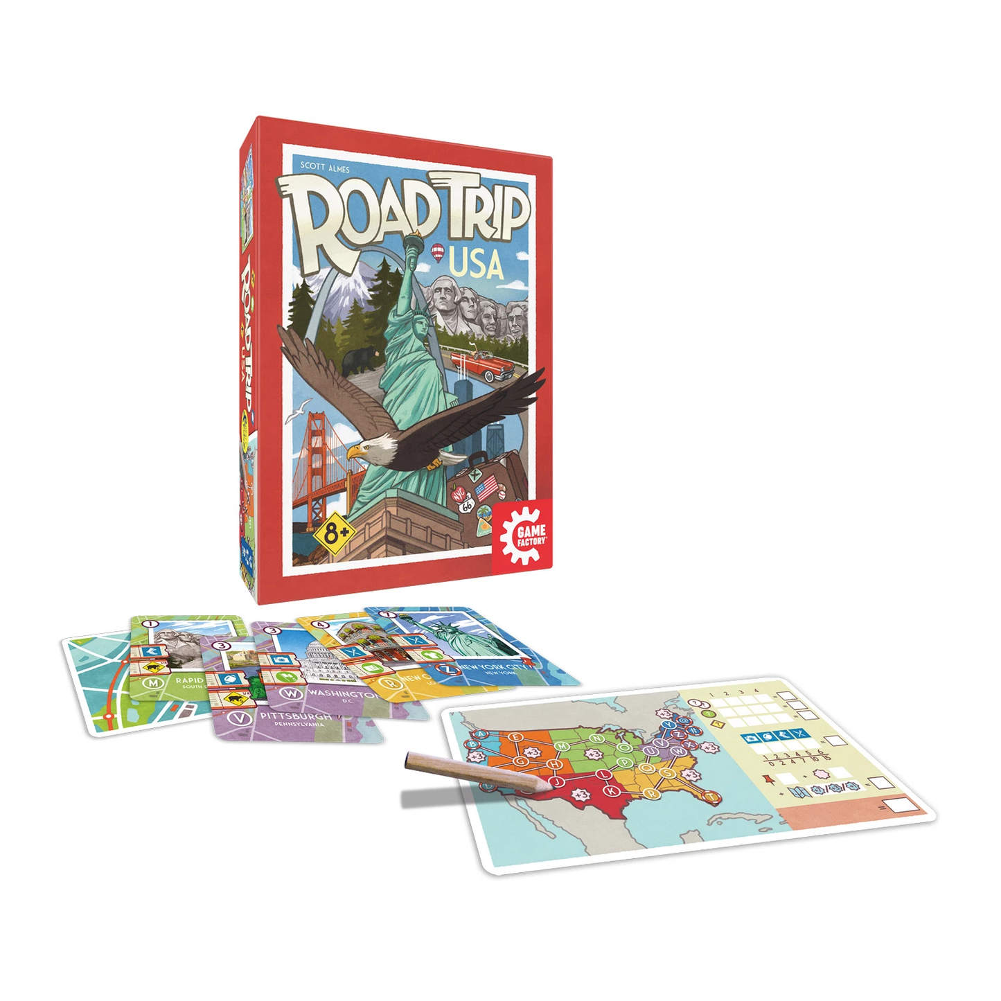 ROAD TRIP USA - GAME FACTORY - MEHRSPRACHIG