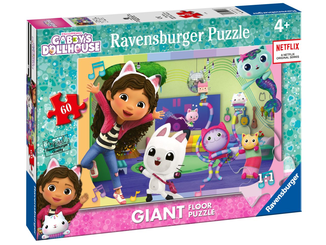 PUZZLE 60PCS GABBY'S DOLLHOUSE - RAVENSBURGER
