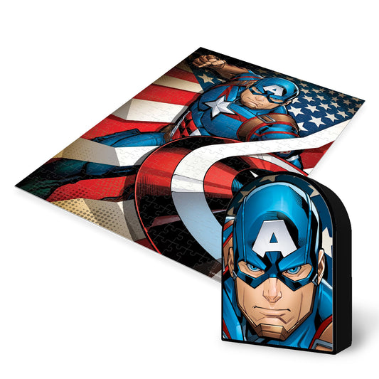 3D-Blechpuzzle CAPTAIN AMERICA 300 Teile - GRANDI GIOCHI