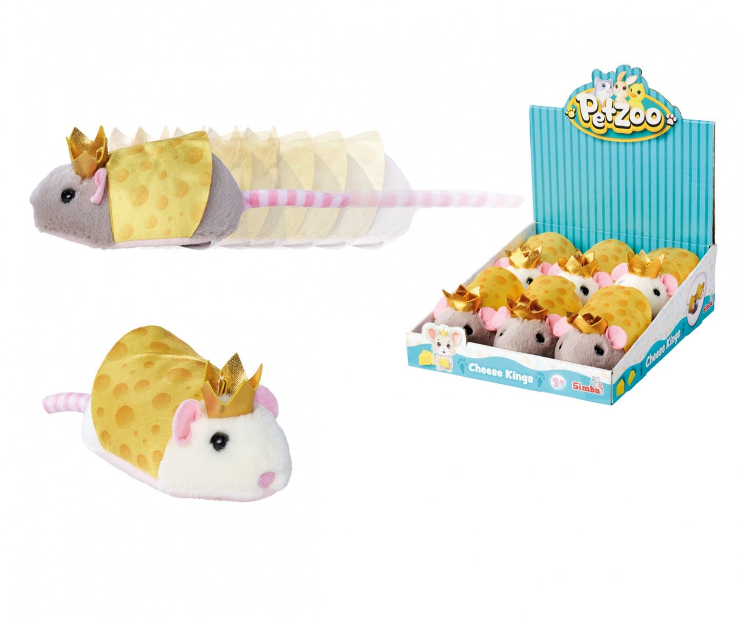 PETZOO KING KÄSE SORTIMENT - SIMBA TOYS