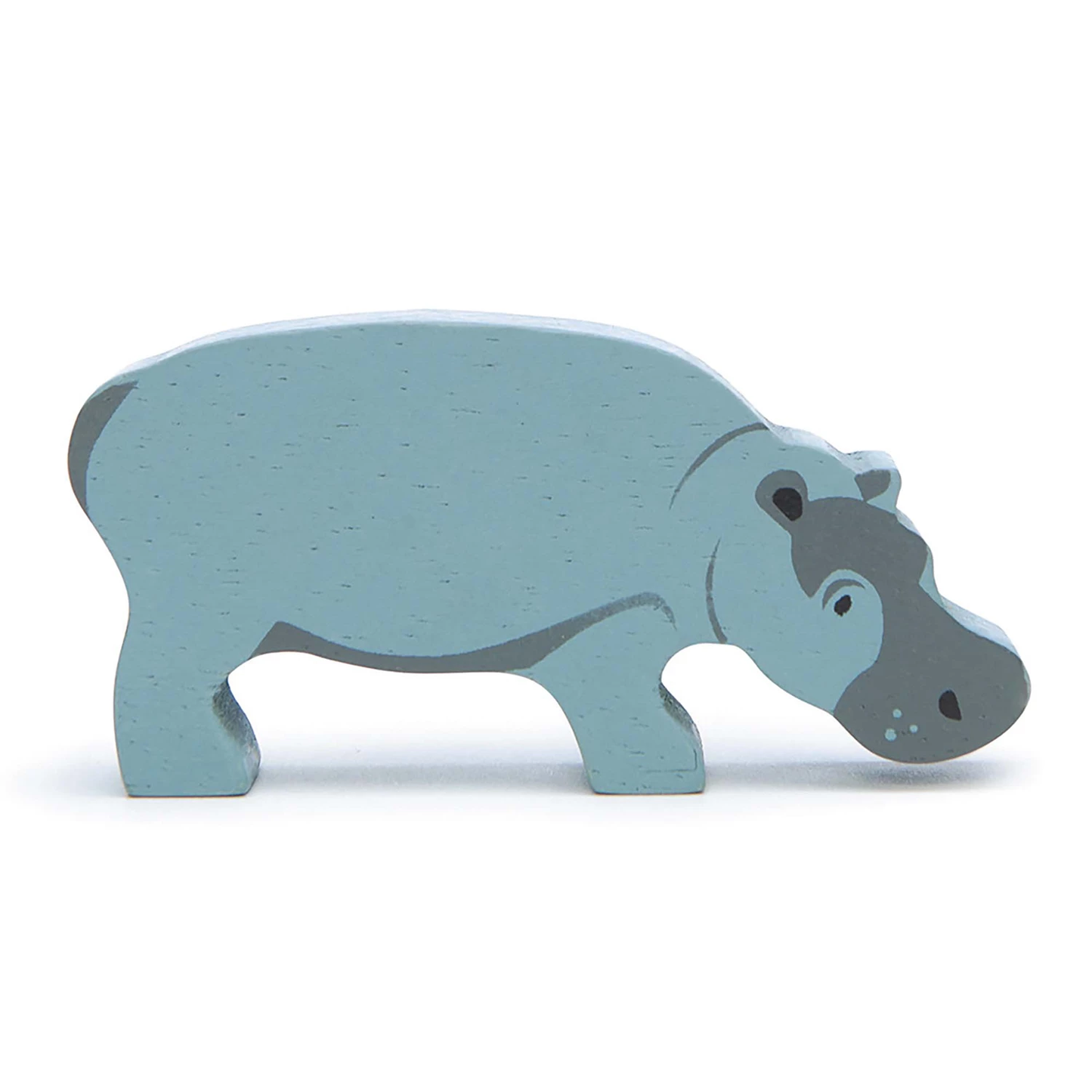 IPPOPOTAMO IN LEGNO - TENDER LEAF