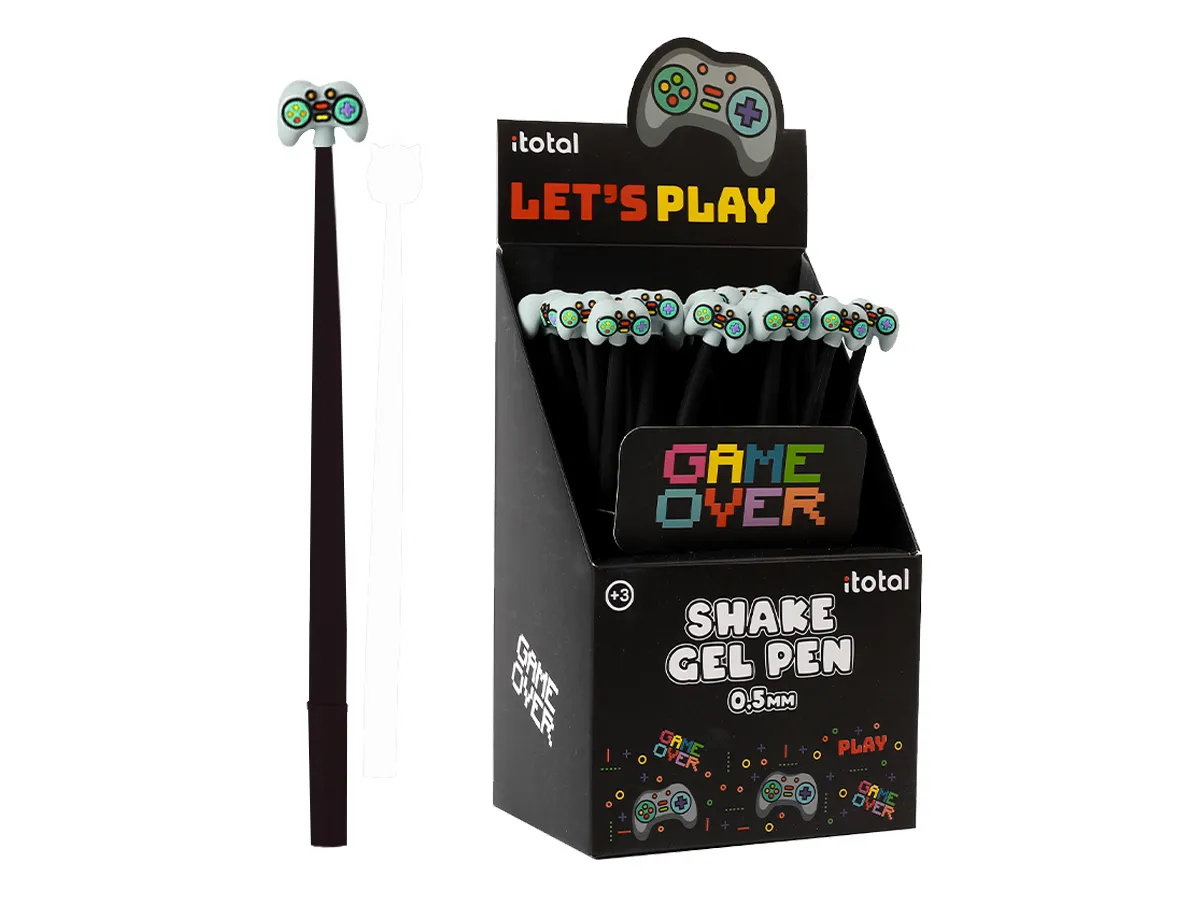 PENNA GEL GAMEBOY FLESSIBILE COLORI ASS. - I-TOTAL
