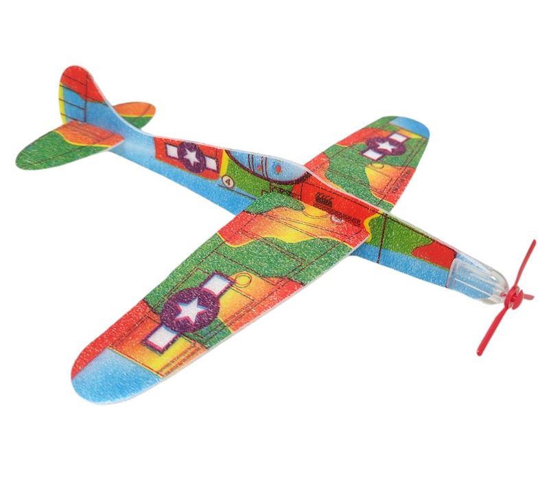 FLUGZEUGE AUS STYROPOR ZUM ZUSAMMENBAUEN 15CM SORTIERT
