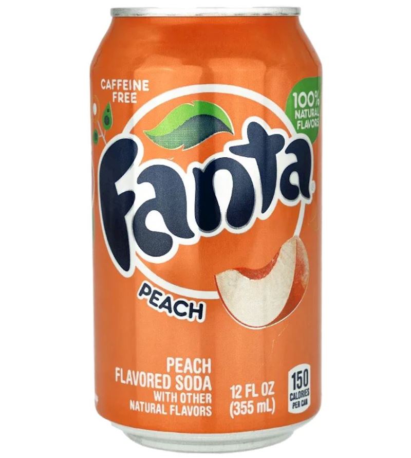 FANTA USA PEACH 355 ML