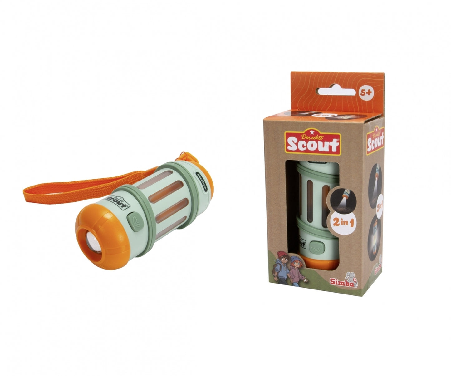 TASCHENLAMPE 2 IN 1 SCOUT - SIMBA TOYS