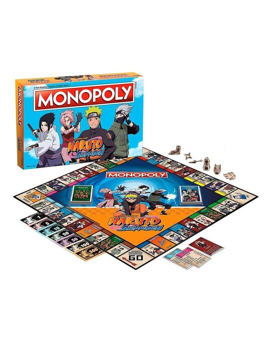 MONOPOLY NARUTO - HASBRO GAMING - DEU