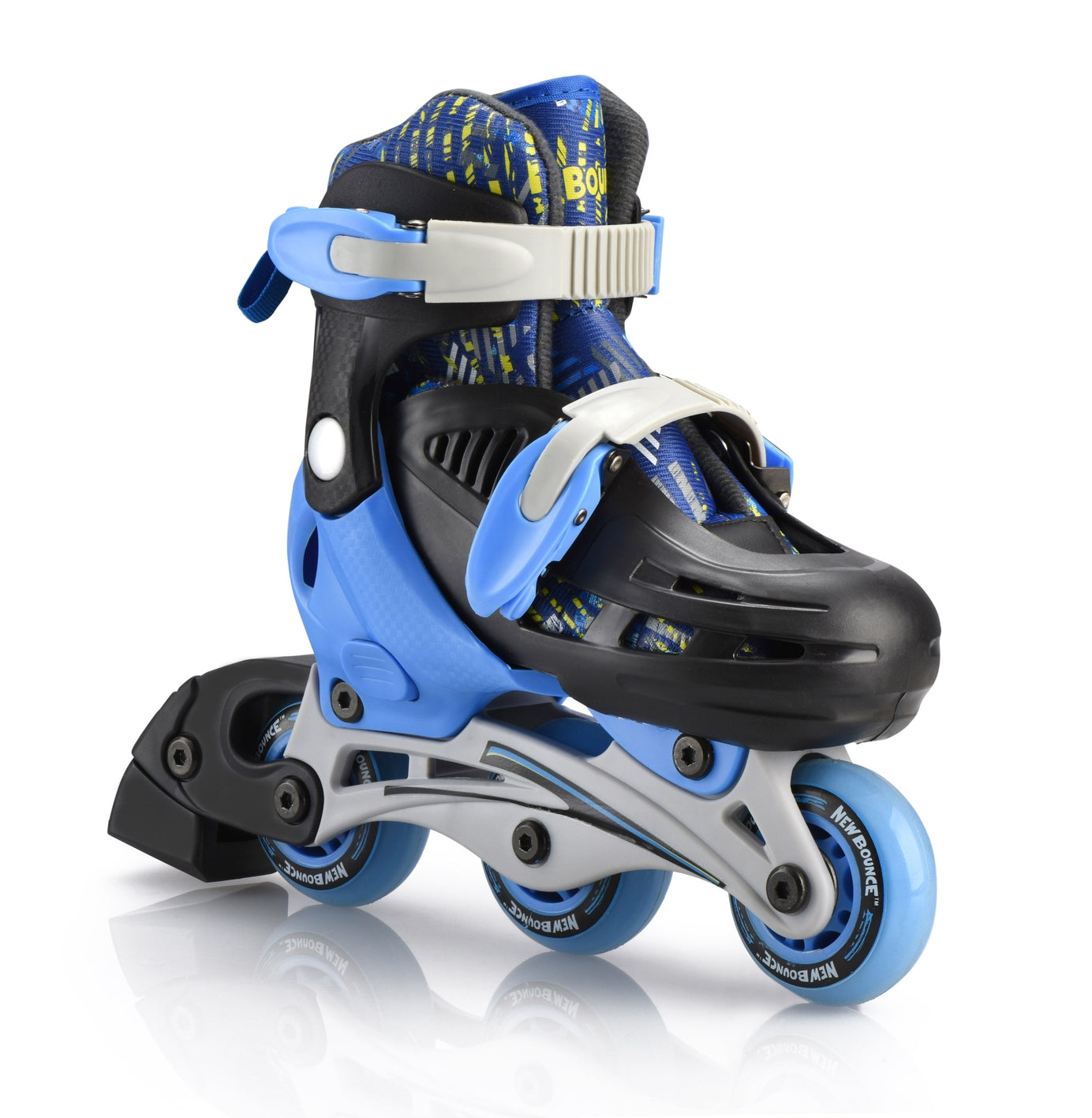 VERSTELLBARE INLINER BLAU 26/30 - NEW BOUNCE