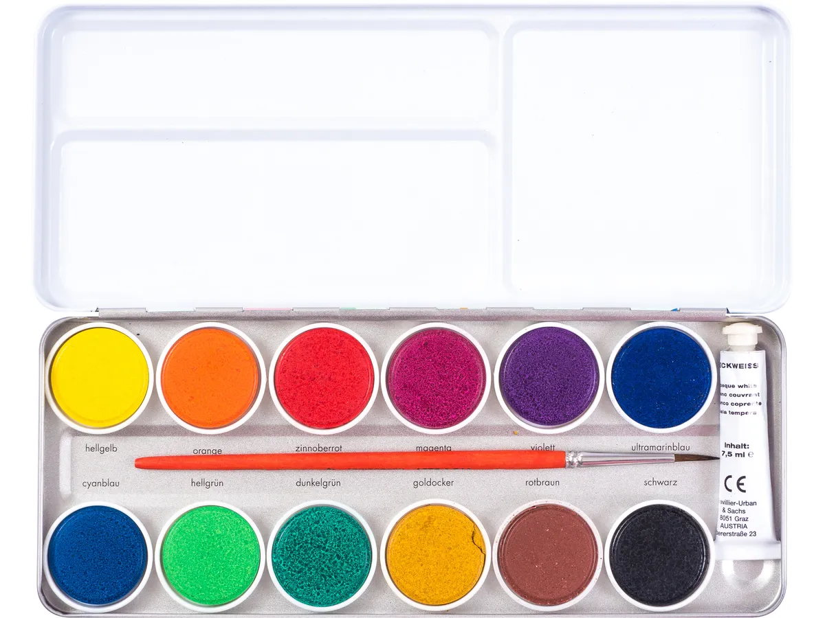 BOX ACQUERELLI DA 12 COLORI - NOVOOO