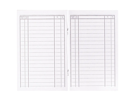 QUADERNO A RIGHE CON COLONNE - NOVOOO