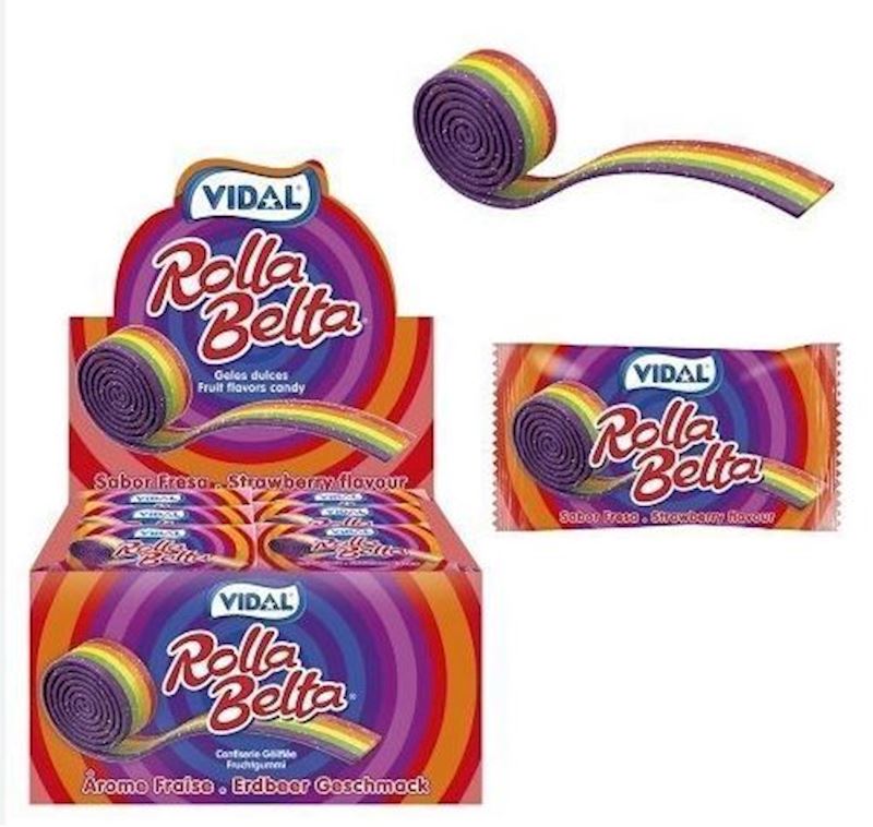 RAINBOW ROLLA BERTA FRAISE - VIDAL