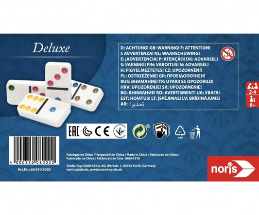 DOPPELDOMINO 6 DELUXE - MEHRSPRACHIG - NORIS