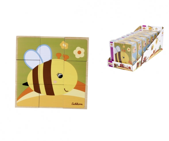 ABEILLE CUBES ILLUSTRÉS EN BOIS - EICHHORN
