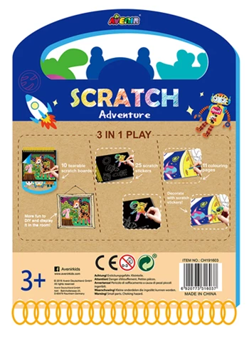 LIVRE AVENTURE - ASTRONAUTES - SCRATCH
