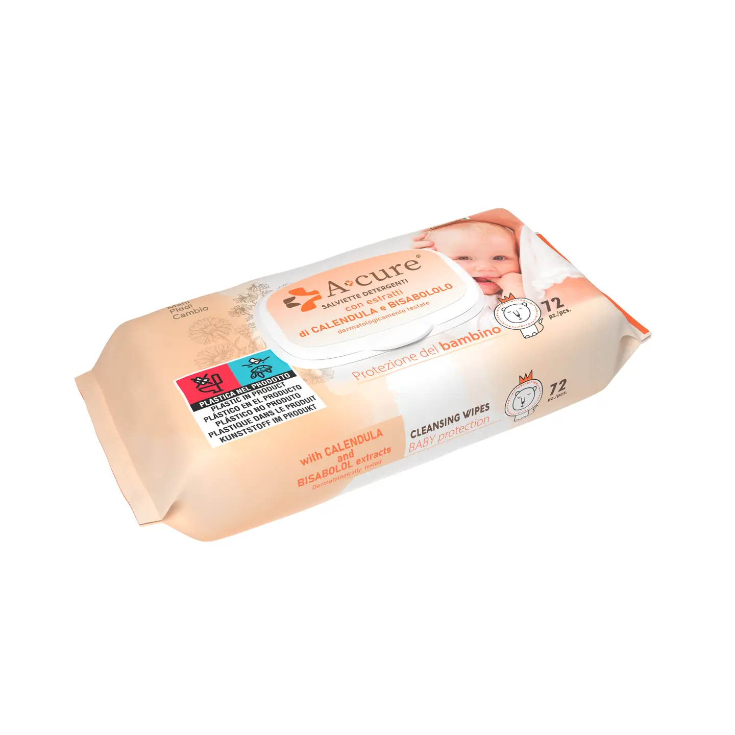 PFLEGETÜCHER MIT CALENDULA UND BISABOLOL - A+CURE