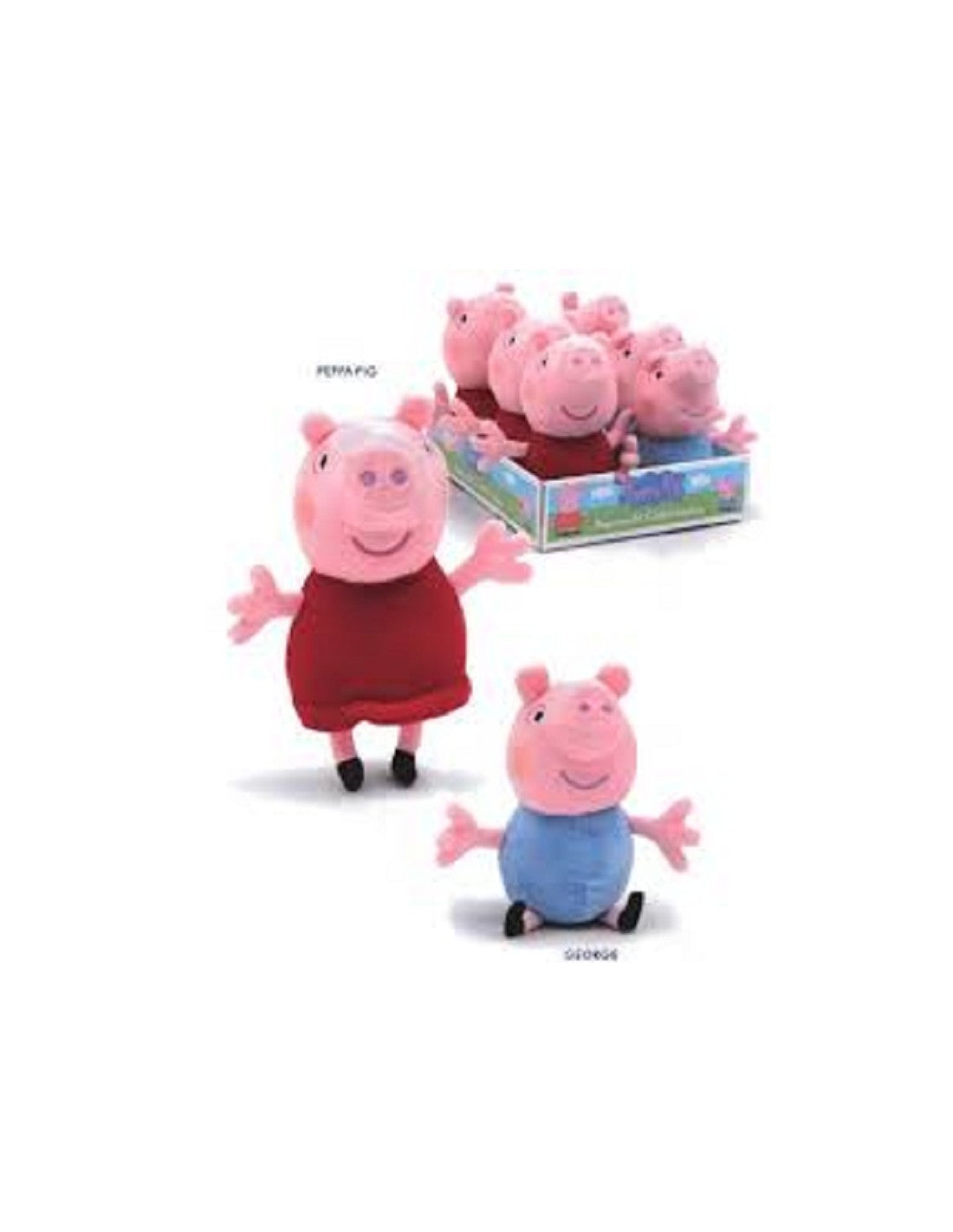 PLÜSCHTIERE PEPPA PIG 31CM SORTIERT - GRANDI GIOCHI