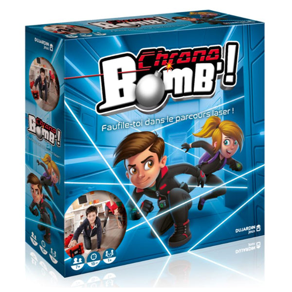 CHRONO BOMB – GESCHICKLICHKEITSSPIEL MIT LASERSTRAHLEN - FRA