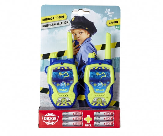 WALKIE-TALKIE POLIZEI - DICKIE TOYS