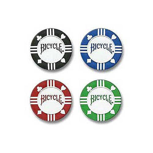 100 POKERCHIPS 8G AUS TON - BICYCLE