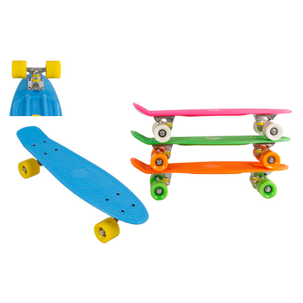 SKATEBOARD COLORATO 56CM ASSORTITO