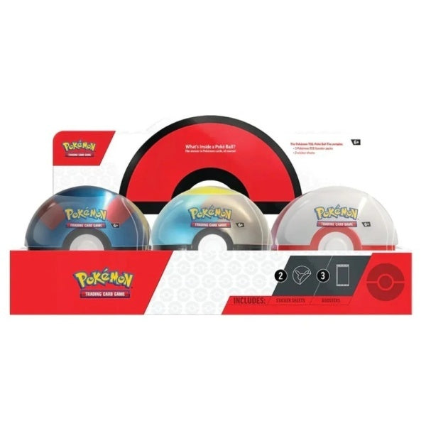 PRE ORDER - POKEBALL TIN POKBALL REPRINT 2024
