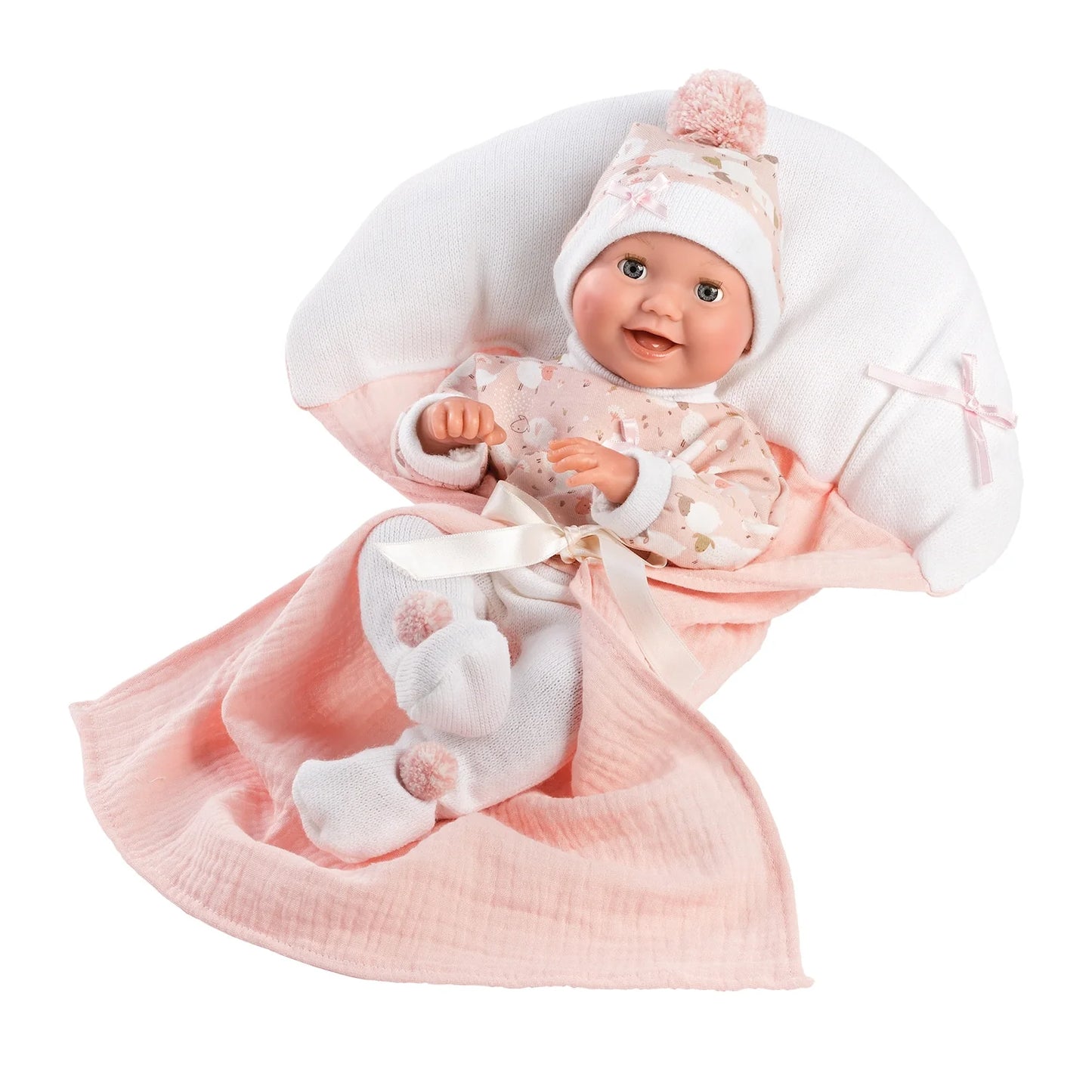 BIMBA CON OCCHI DORMIENTI - 35CM - LLORENS