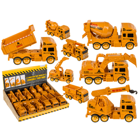 VÉHICULES DE CHANTIER AVEC ESSIEU D'ENVIRON 10,5 CM. 🔶
