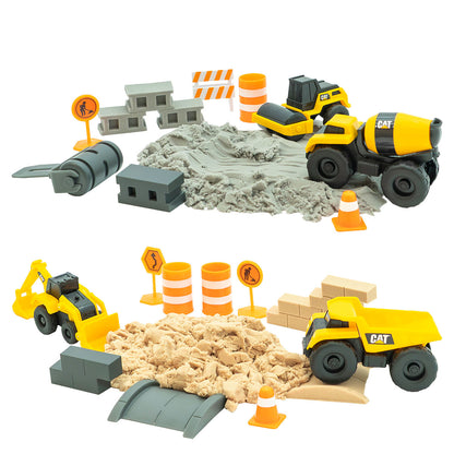 SET DE JEU VÉHICULES DE CONSTRUCTION CAT ASS. 🔶