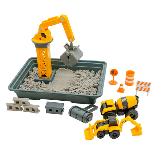 SET DE JEU VÉHICULES DE CONSTRUCTION CAT ASS. 🔶