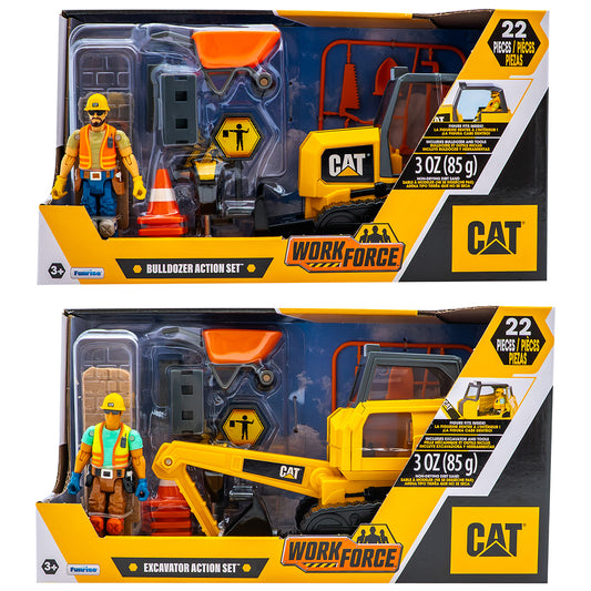 CAT BULLDOZER + PELLETEUSE ASSORTIES 🔶