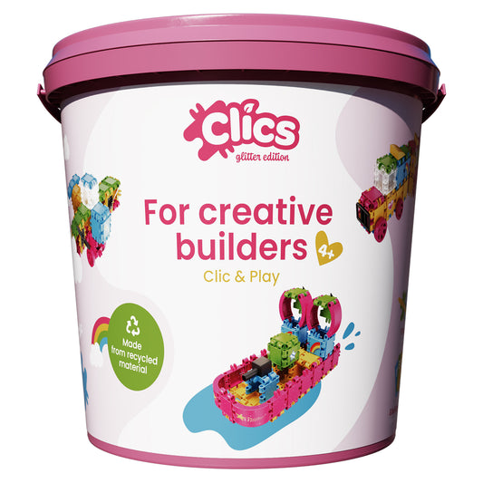 BOÎTE CLICS PAILLETTES 175 PIÈCES 8 EN 1 🔶