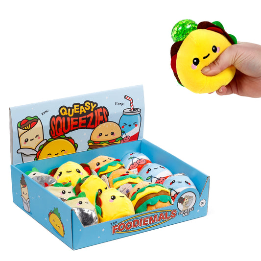 QUEASY SQUEEZIES FOODIEMALS ASS. 🔶